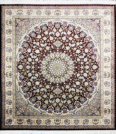 Ковёр 2,50х3,00 Qum G222 dark red