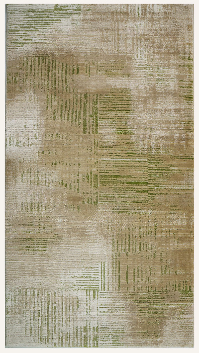 Ковёр 0,80х1,50 Сарай Классик 12861 AY0 уайт/грин