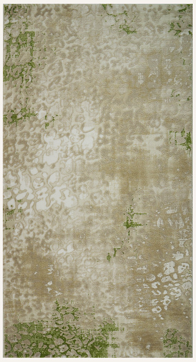 Ковёр 0,70х1,40 Сарай Классик 12864 AY0 уайт/грин