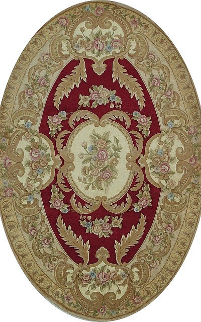 Ковёр 1,83х2,74 Савенери 140/379 овал
